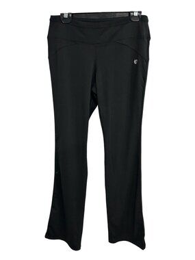 Inmotion NY&Co Black Stretch Bootcut Yoga Pants Size S Long Athleisure Minimalis